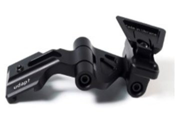 Адаптер Udapt для установки ПНВ на шлем J-arm с креплением Minirail (Алюминий)