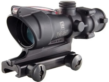 Оптический прицел призматический Trijicon ACOG 4x32 сетка .223 Red Chevron BAC NS