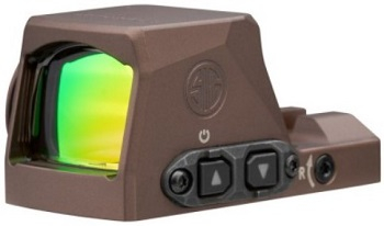 Коліматорний приціл пістолетний Sig Sauer ROMEO-X Pro Red-Dot 2 MOA 32 MOA Circle FDE (SORX1002)