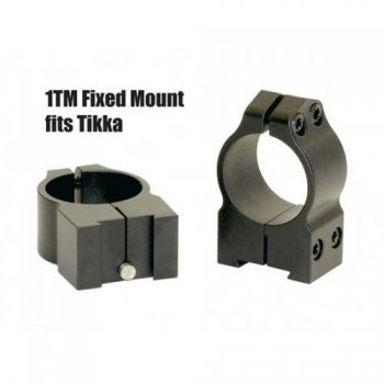 КОЛЬЦА WARNE 1TM MEDIUM 25,4ММ НА TIKKA КОЛЬЦА WARNE 1TM MEDIUM 25,4ММ НА TIKKA