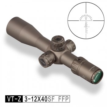 Оптический прицел Discovery Optics VT-Z 3-12X40 SF SHORT FFP– Фото №1